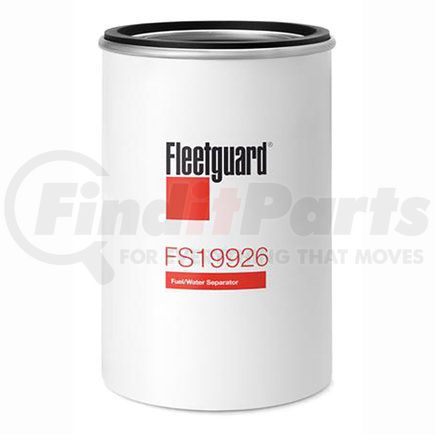 FS19926 by FLEETGUARD - Fuel Water Separator - Spin-On, 5.59 in. Height, Racor R260T