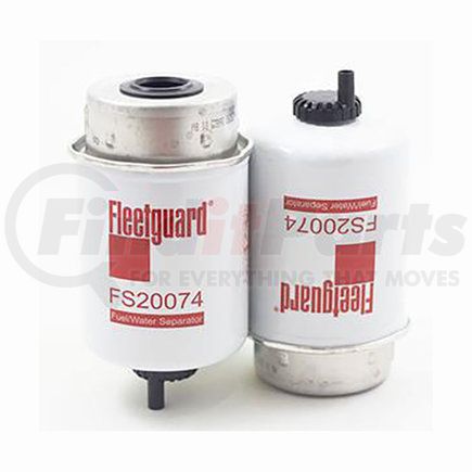 FS20074 by FLEETGUARD - Fuel Water Separator - 0.24 in. Height