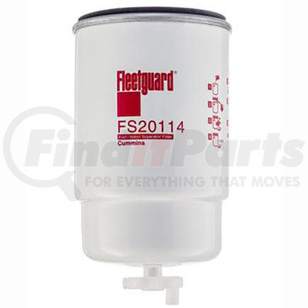FS20114 by FLEETGUARD - Fuel Water Separator - 6.77 in. Height
