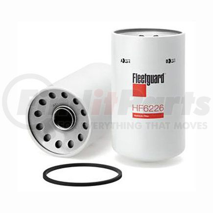 HF6226 by FLEETGUARD - Hydraulic Filter - 8.96 in. Height, 5.08 in. OD (Largest), Spin-On, Ford D8NNF914AA