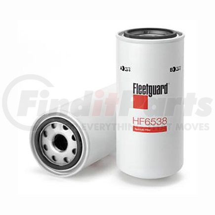 HF6538 by FLEETGUARD - Hydraulic Filter - 8.09 in. Height, 3.68 in. OD (Largest)