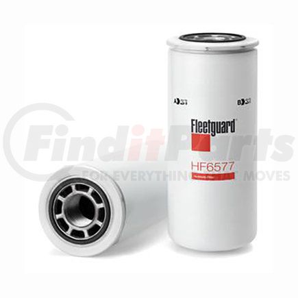 HF6577 by FLEETGUARD - Hydraulic Filter - 9.45 in. Height, 3.86 in. OD (Largest), Spin-On
