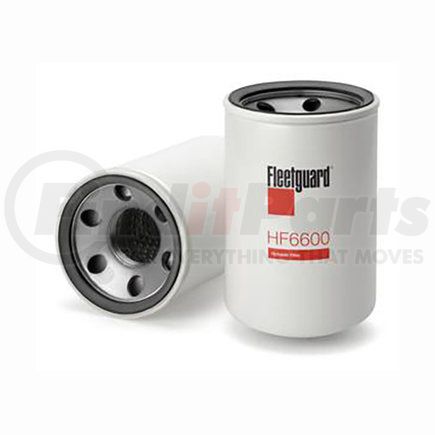 HF6600 by FLEETGUARD - Hydraulic Filter - 5.83 in. Height, 3.68 in. OD (Largest), Spin-On