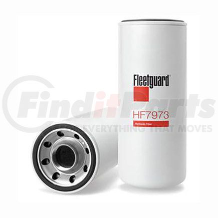 HF7973 by FLEETGUARD - Hydraulic Filter - 11.29 in. Height, 4.66 in. OD (Largest), Spin-On