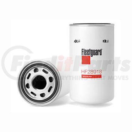 HF28918 by FLEETGUARD - Hydraulic Filter - 8.98 in. Height, 5.04 in. OD (Largest), Spin-On