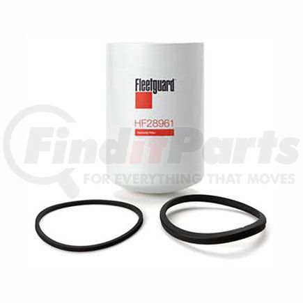 HF28961 by FLEETGUARD - Hydraulic Filter - 7.87 in. Height, 5.08 in. OD (Largest)