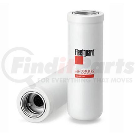 HF28993 by FLEETGUARD - Hydraulic Filter - 9.52 in. Height, 3.13 in. OD (Largest), Spin-On