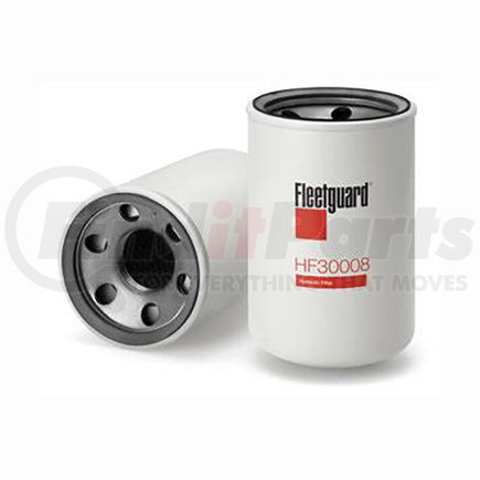 HF30008 by FLEETGUARD - Hydraulic Filter - 5.82 in. Height, 3.72 in. OD (Largest), Pall HC7400SKN4H