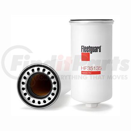 HF35135 by FLEETGUARD - Hydraulic Filter - 7.6 in. Height, 3.94 in. OD (Largest), Spin-On