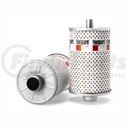 LF585 by FLEETGUARD - Engine Oil Filter - 7.42 in. Height, 3.9 in. (Largest OD)
