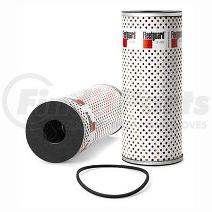 LF652 by FLEETGUARD - Engine Oil Filter - 8.45 in. Height, 3.5 in. (Largest OD), Cartridge
