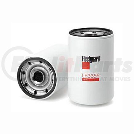 LF3356 by FLEETGUARD - Engine Oil Filter - 7.34 in. Height, 4.25 in. (Largest OD)