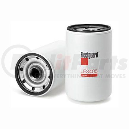 LF3405 by FLEETGUARD - Engine Oil Filter - 6.63 in. Height, 4.24 in. (Largest OD)