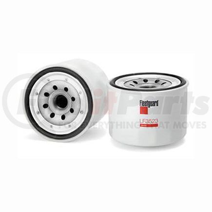 LF3523 by FLEETGUARD - Engine Oil Filter - 3.22 in. Height, 4.18 in. (Largest OD)