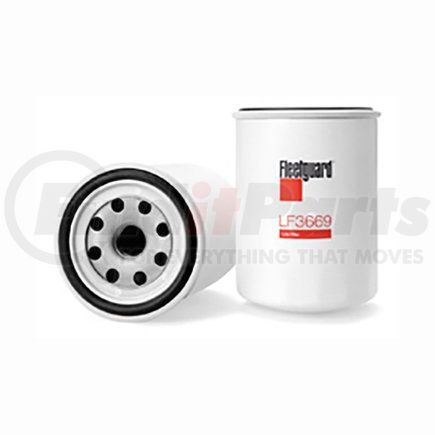 Fleetguard LF3669 Engine Oil Filter Lube Filter, Spin-On