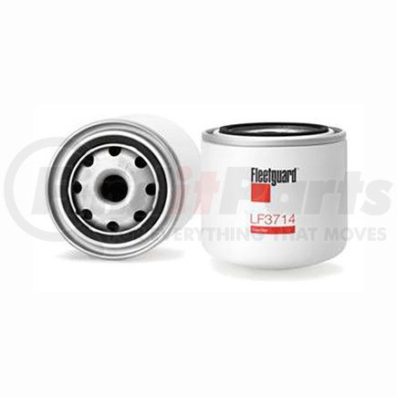 LF3714 by FLEETGUARD - Engine Oil Filter - 3.62 in. Height, 3.68 in. (Largest OD)