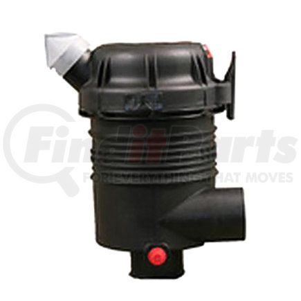 AH19496 by FLEETGUARD - Air Filter and Housing Assembly - 14.48 in. Height, OptiAir 800 Series Air Housing Systems. 8" plastic, w/o safety, 90 elbow.