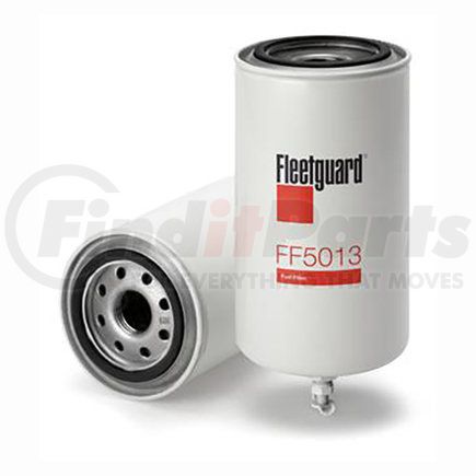 FF5013 by FLEETGUARD - Fuel Filter - Spin-On, 7.7 in. Height, 96% TWA Efficiency