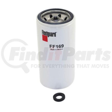 FF169 by FLEETGUARD - Fuel Filter - 7.01 in. Height, Baldwin BF46012