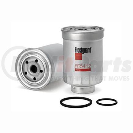 FF5412 by FLEETGUARD - Fuel Filter - 5.39 in. Height