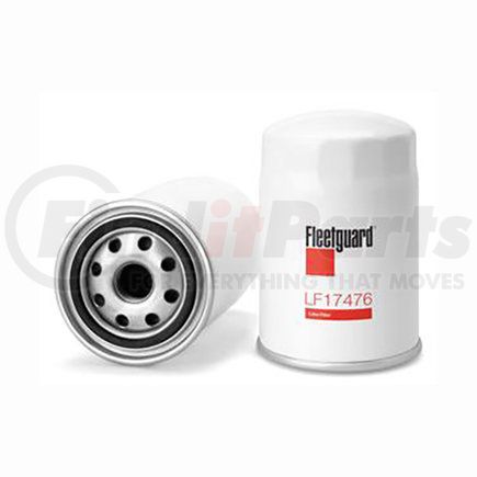 LF17476 by FLEETGUARD - Engine Oil Filter - 4.72 in. Height, 3.17 in. (Largest OD)