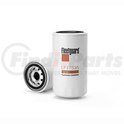 LF17535 by FLEETGUARD - Engine Oil Filter - 6.96 in. Height, 3.68 in. (Largest OD)