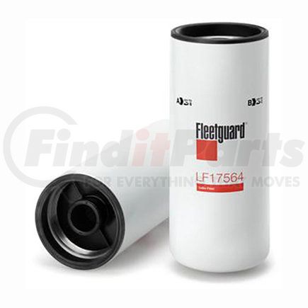 LF17564 by FLEETGUARD - Engine Oil Filter - 11.72 in. Height, 4.7 in. (Largest OD)