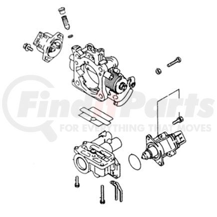 MD628051 by CHRYSLER - SERVO. Speed Control. Diagram 12