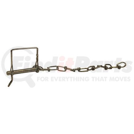 Buyers Products 3003316 Trailer Hitch Pin - 3/8 in. Safety Pin with 8 in. Chain