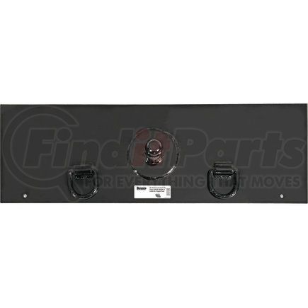 Buyers Products 3014981 42 x 13-1/2in. Gooseneck Hitch Plate with 2-5/16in. Ball and Two D-Rings