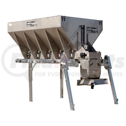 Buyers Products 3027470 Vehicle-Mounted Salt Spreader Stand - For 14 ft. to 15 ft. Spreader, Galvanized