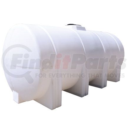 Buyers Products 3035110 Liquid Transfer Tank - Tank, 1750 Gal, Poly White with 4 Braces