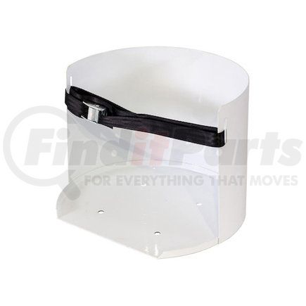 Buyers Products 5201005 Truck Bed Rack - White, Steel 5 Gallon Water Cooler Mount