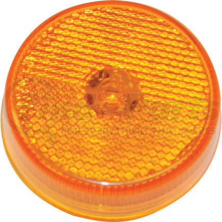 Buyers Products 5622526 Clearance Light - 2.5 inches, Amber, with Reflex with 4 LED