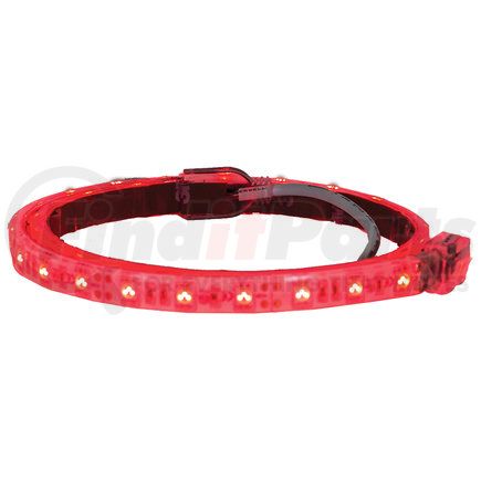 Buyers Products 5622638 Interior Strip Lighting - 24in. 36-LED, with 3M Adhesive Back, Red