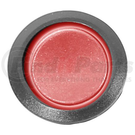 Buyers Products 6391100 Rocker Switch - Red, On/Off Mini Round Illuminated