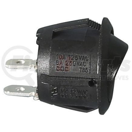 Buyers Products 6391105 Rocker Switch - Black, Momentary and On/Off Mini, Round