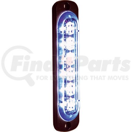 Buyers Products 8891914 Strobe Light - 4.5 inches Blue, LED, Vertical