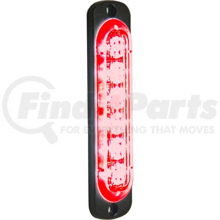 Buyers Products 8891913 Strobe Light - 4.5 inches Red, LED, Vertical