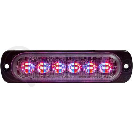 Buyers Products 8892105 Strobe Light - 4.5inches Wide , Red/Blue, Dual Color Thin, LED