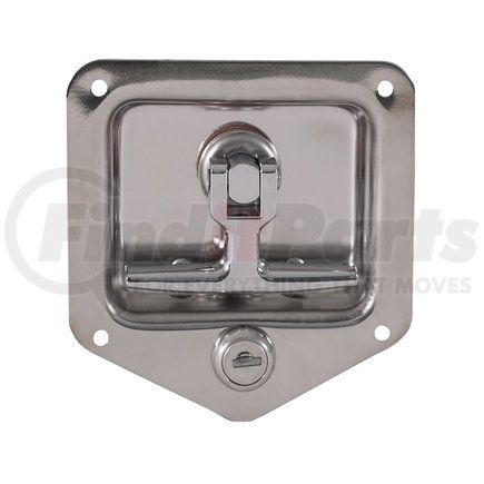 BUYERS PRODUCTS l8825 Truck Tool Box Latch - Standard Size, 2 Point T-Handle Latch with Mounting Holes