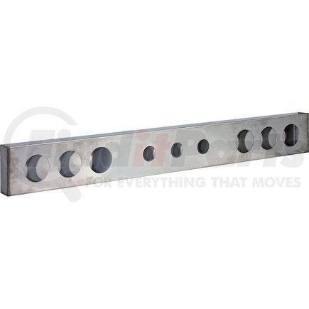 Buyers Products lb8663sst Light Bar - 66 inches, Stainless Steel, For Round Light