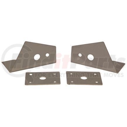 Buyers Products plb11ss Stainless Steel Truck Hood Light Brackets for Use with Single Stud Plow Lights