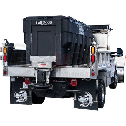 Buyers Products PRO3000CH Vehicle-Mounted Salt Spreader - Electric, Poly, 3 cu. yds., Adjustable