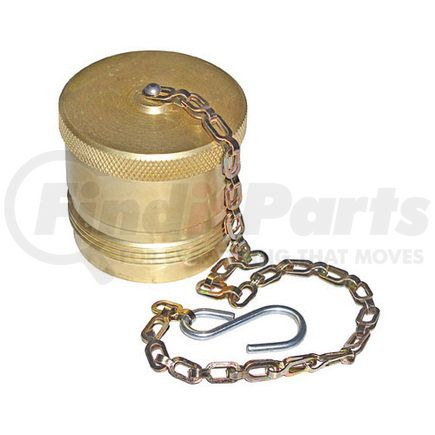 Buyers Products qddp162 Hydraulic Coupling / Adapter - Steel, with Chain for 1 in. NPTF