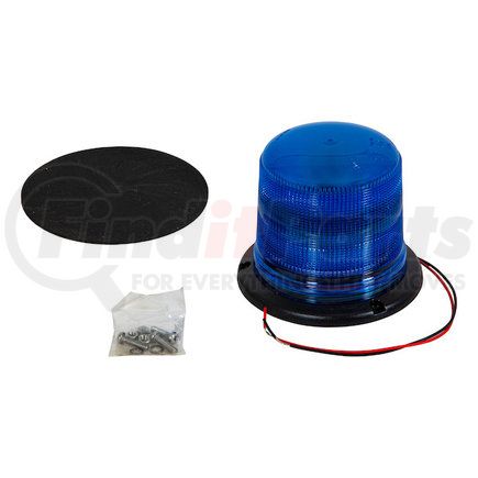Buyers Products sl585blp Beacon Light - 5.5 in. x 4.5 in. Blue, LED