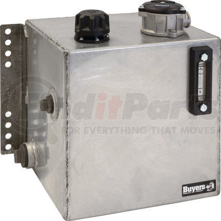 Buyers Products smr15ssf25 15 Gallon Stainless Steel Bulkhead Hydraulic Reservoir with 25 Micron Filter