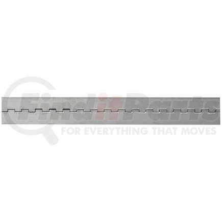 Buyers Products ss8 Stainless Continuous Hinge .062 x 72in. Long with 1/8 Pin and 1.5 Open Width