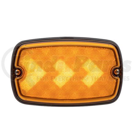 Whelen Engineering M62T LED, Turn Light Amber, with Multiple Flash Patterns, including Arrow Pattern, 12/24 VDC