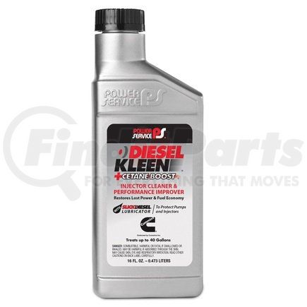 Power Service 03016-09 Diesel Kleen® + Cetane Boost® Fuel Injector Cleaner - 16 Oz.